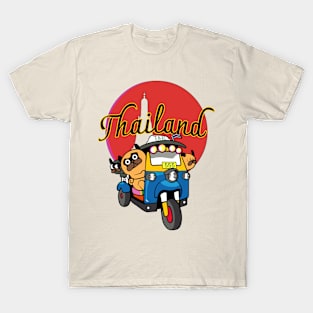 Tuk Tuk Pug T-Shirt